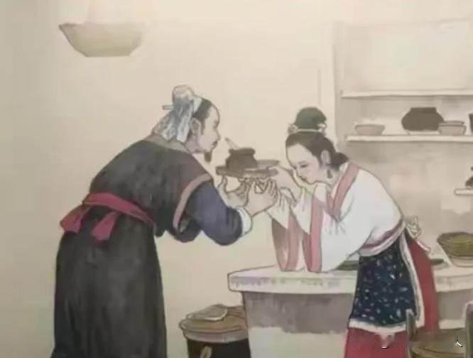 东汉第一丑女孟光，痴迷当地美男子梁鸿，放话“非他不嫁”，梁鸿听后立马上门求娶。谁