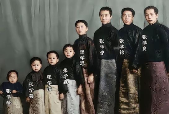 “东北王”张作霖风流成性，生育能力极强，一辈子娶了6位夫人，生下8个儿子、6个女