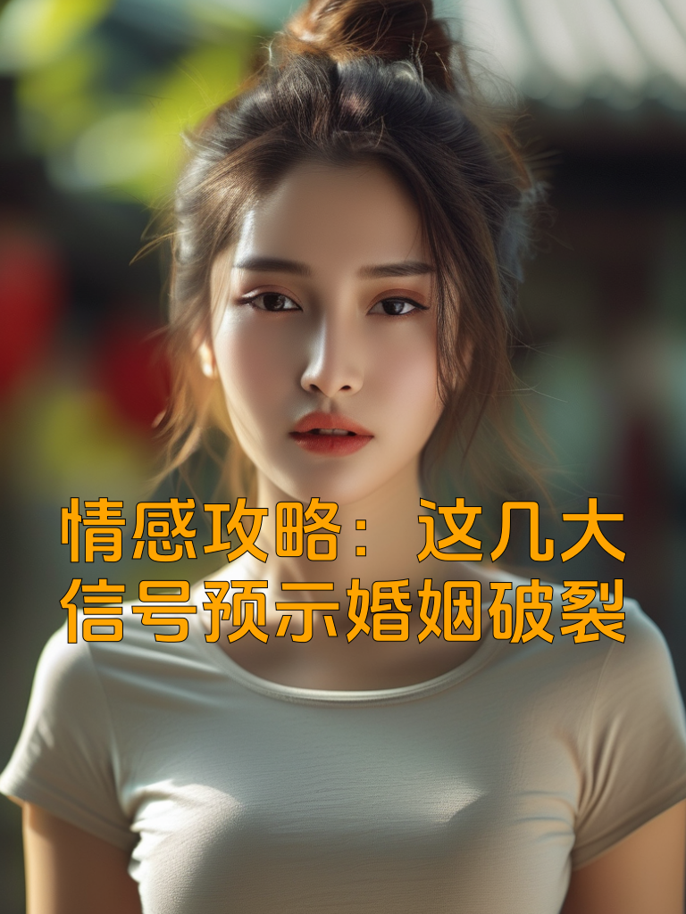 情感攻略：这几大信号预示婚姻破裂
