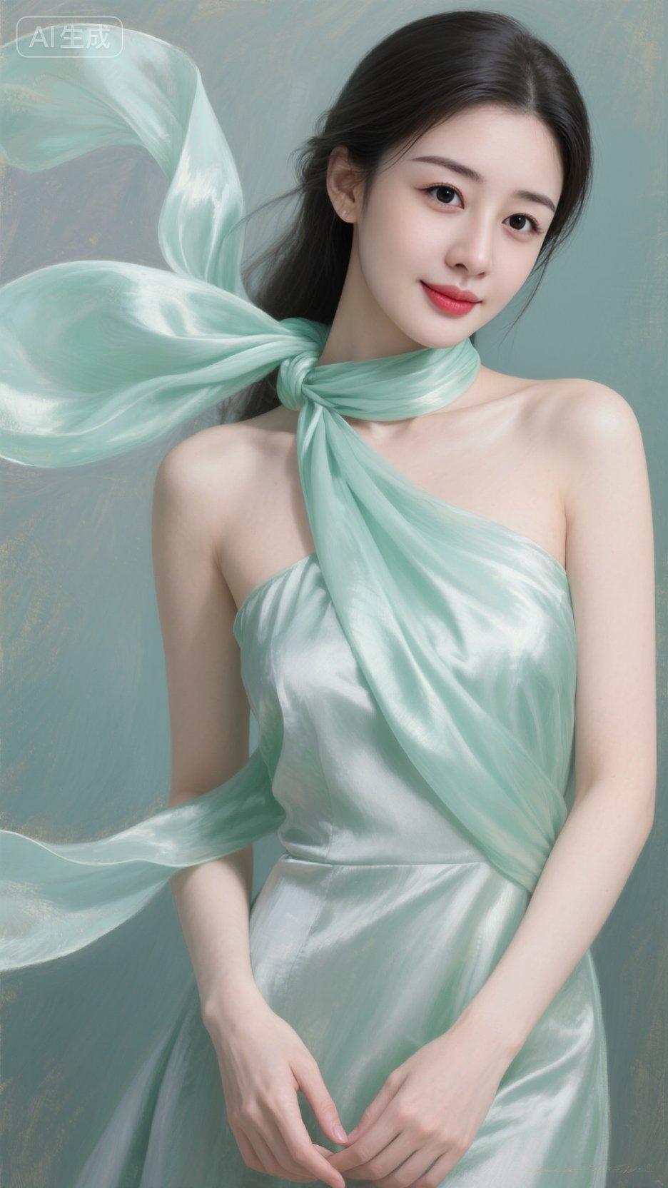 时尚美女身材好，人人喜欢，