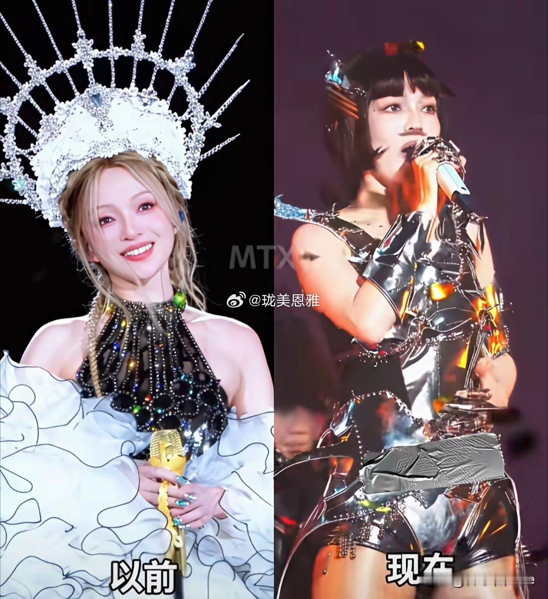 张韶涵演唱会风格突变从温柔治愈变为诡异悬疑个中原因令人细思极恐还是喜欢以前那个如