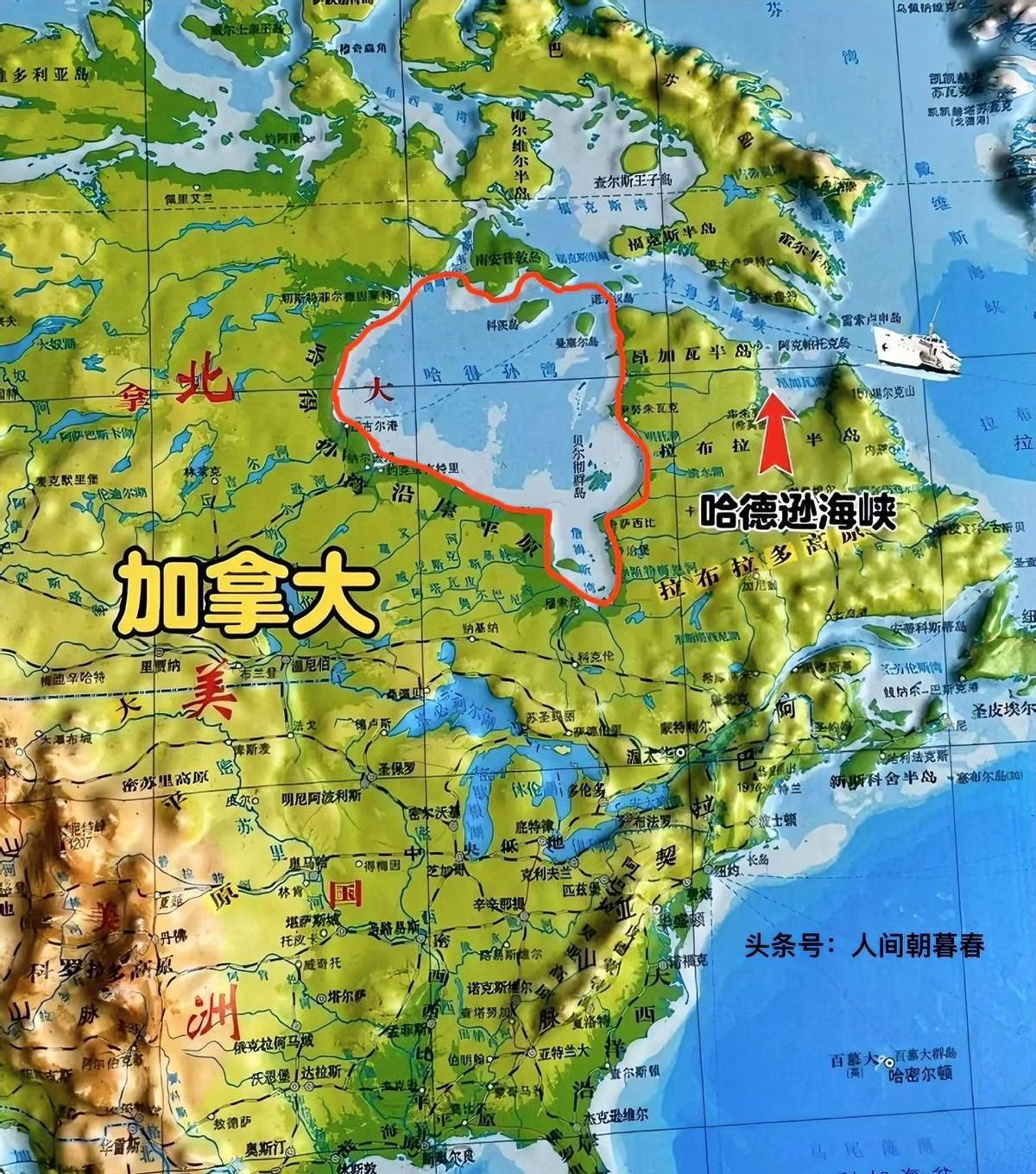 加拿大国土第二，998万平方公里，听着就震撼。可你细看地图，发现没？这地盘里头藏