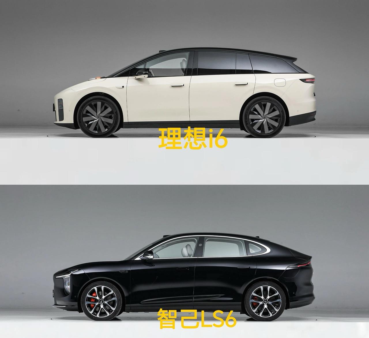 25款理想i6后驱vs26款智己LS6增程66Max+选购对比价格上理想i