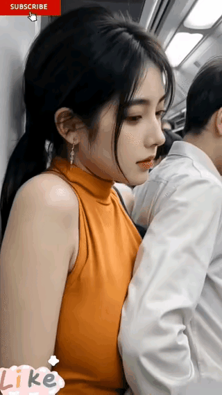 幸亏有缓冲，要不然小伙子就麻烦大了高清美女惊喜