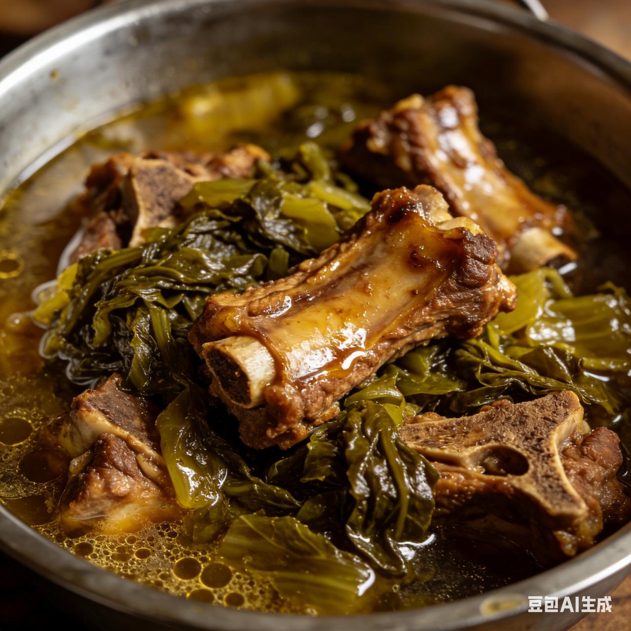 我发现，东北人的餐桌上经常出现用盆儿装菜，这与东北人豪爽大气，人也长又高又壮