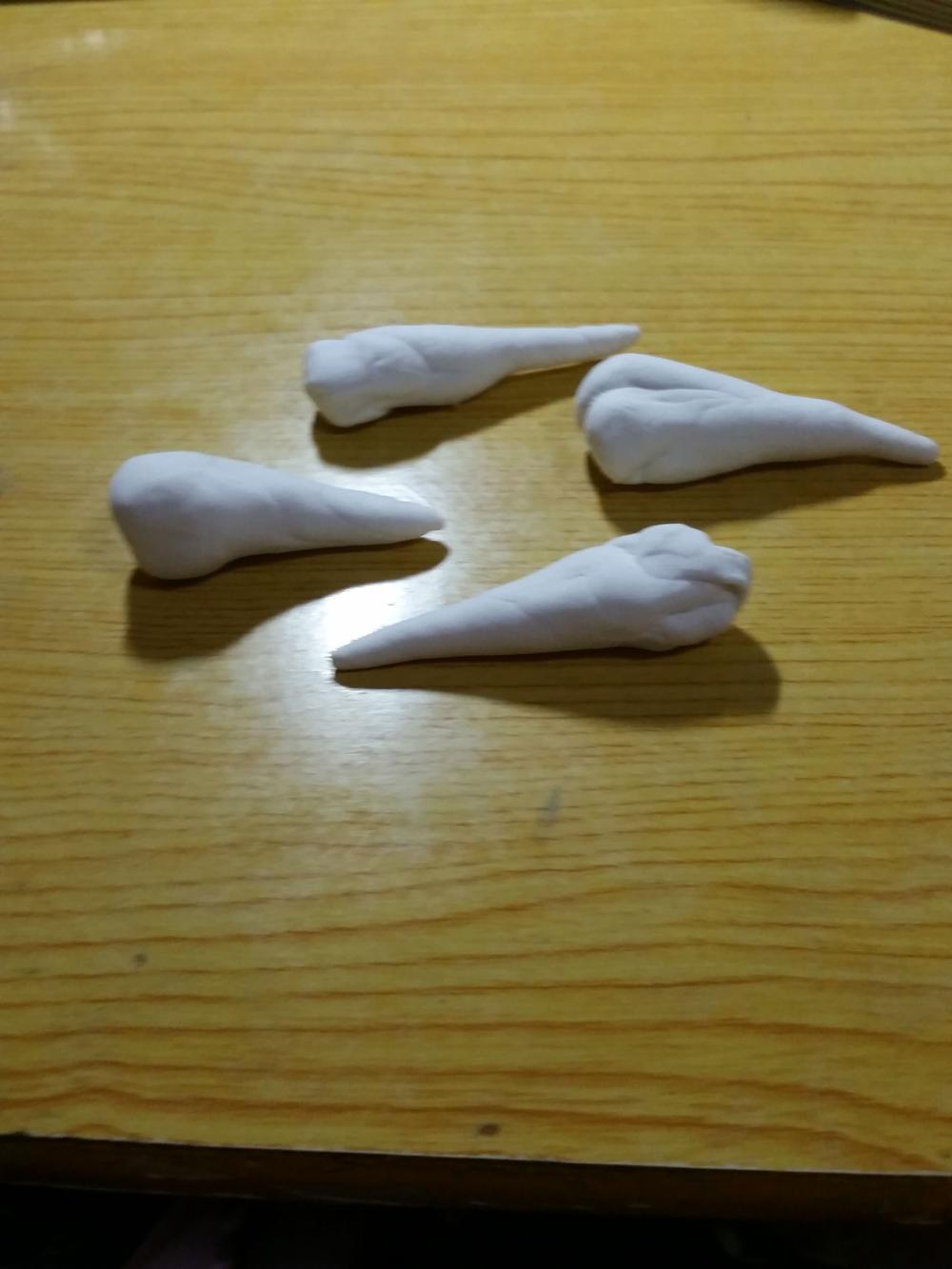 蔬菜橡皮泥手工制作 白菜的做法教程
