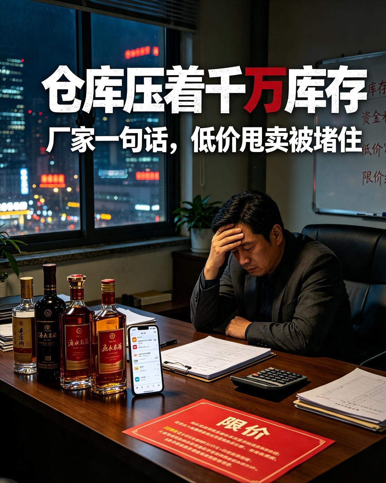 仓库压千万库存，厂家下令：五粮液不许低于800甩卖，经销商两头煎熬身边做