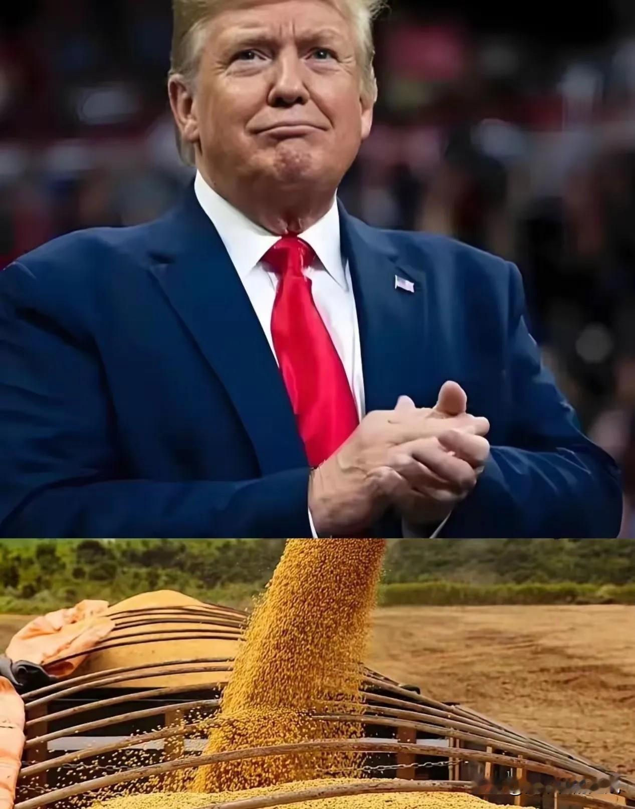 果真被大家猜对了，18万吨大豆刚交易成功，特朗普就在社交媒体上发声称这与芬太