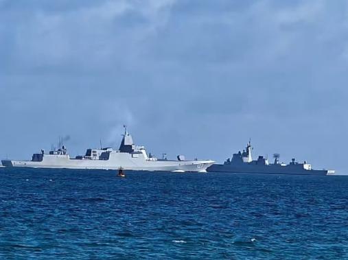 14艘全部下水，055大驱第二批次加急生产，已下水盾舰总量58艘据最新消息，解