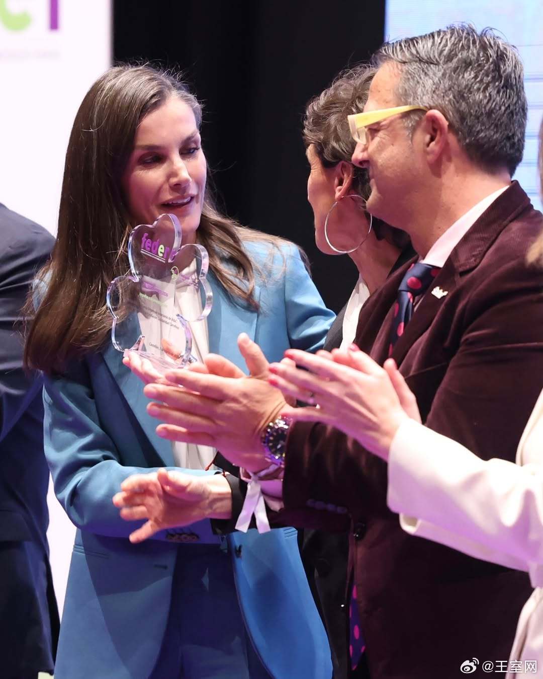 西班牙王室🇪🇸3月3日，莱蒂齐亚王后在卡斯里特翁主持“世界罕见疾病日”活动