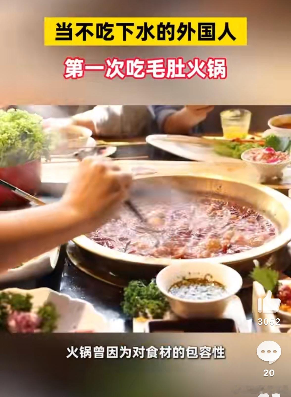 别被不吃下水的标签困住火锅真是博大精深啊…尤其是下水涮火锅更是一绝…脑花、舌头、
