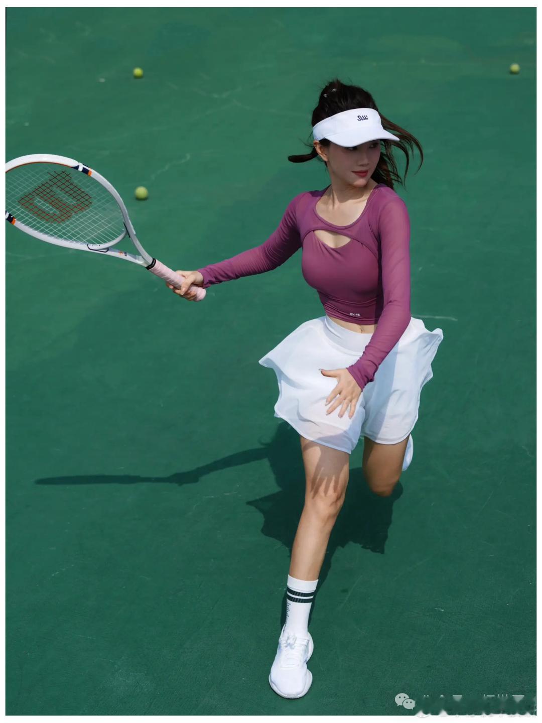 网球高位拍摄，我感觉还是低位比较好看！