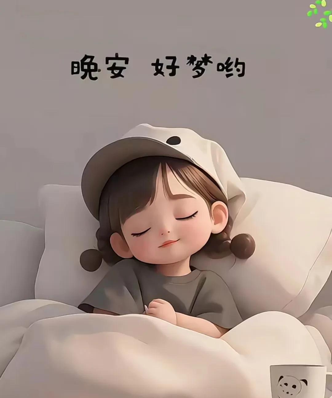 友友们晚安好梦，愿你好梦成真，梦里啥都有有的友友在晒他