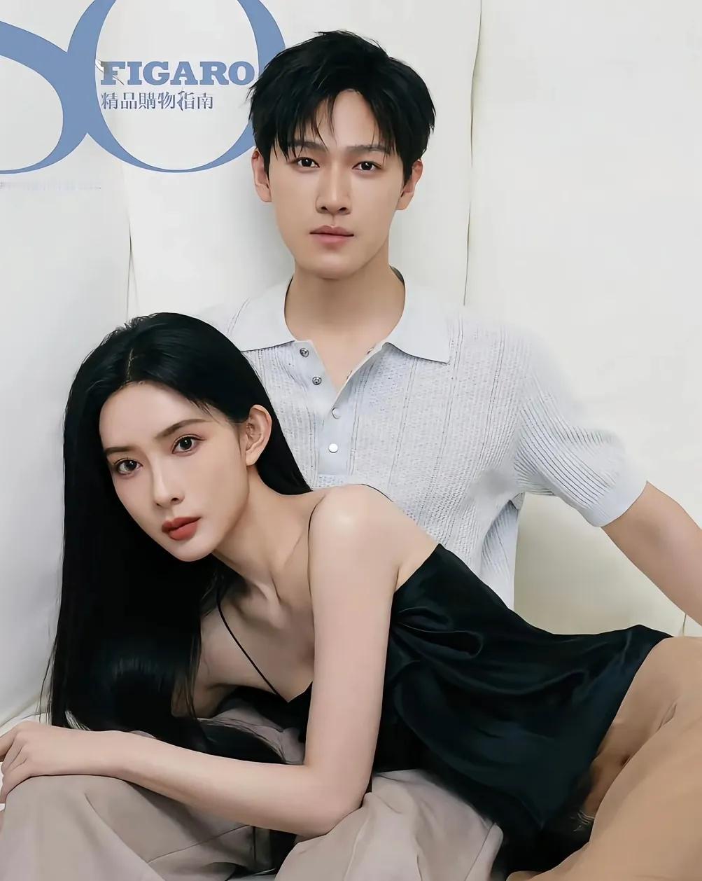 孟子义李昀锐好权威，就像小情侣。孟子义跟李昀锐写真，这个也太般配了吧，女美男