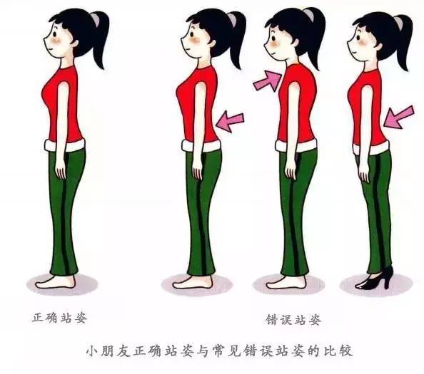 在日常生活中要纠正孩子的坐姿,站姿和走姿,这对孩子的脊椎发育