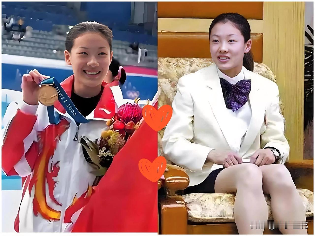 乍一看就不得不惊叹伏明霞的基因实在太强大伏明霞的大女儿梁思渝，始终以低调