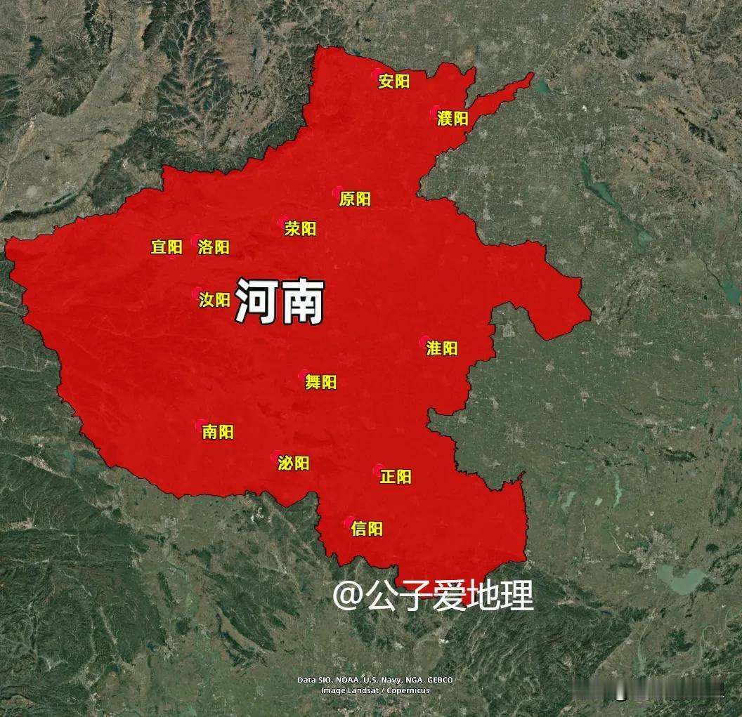 中国"阳气最足"的省份，不是广东不是海南，竟然是河南！你打开河南省地图，第一次