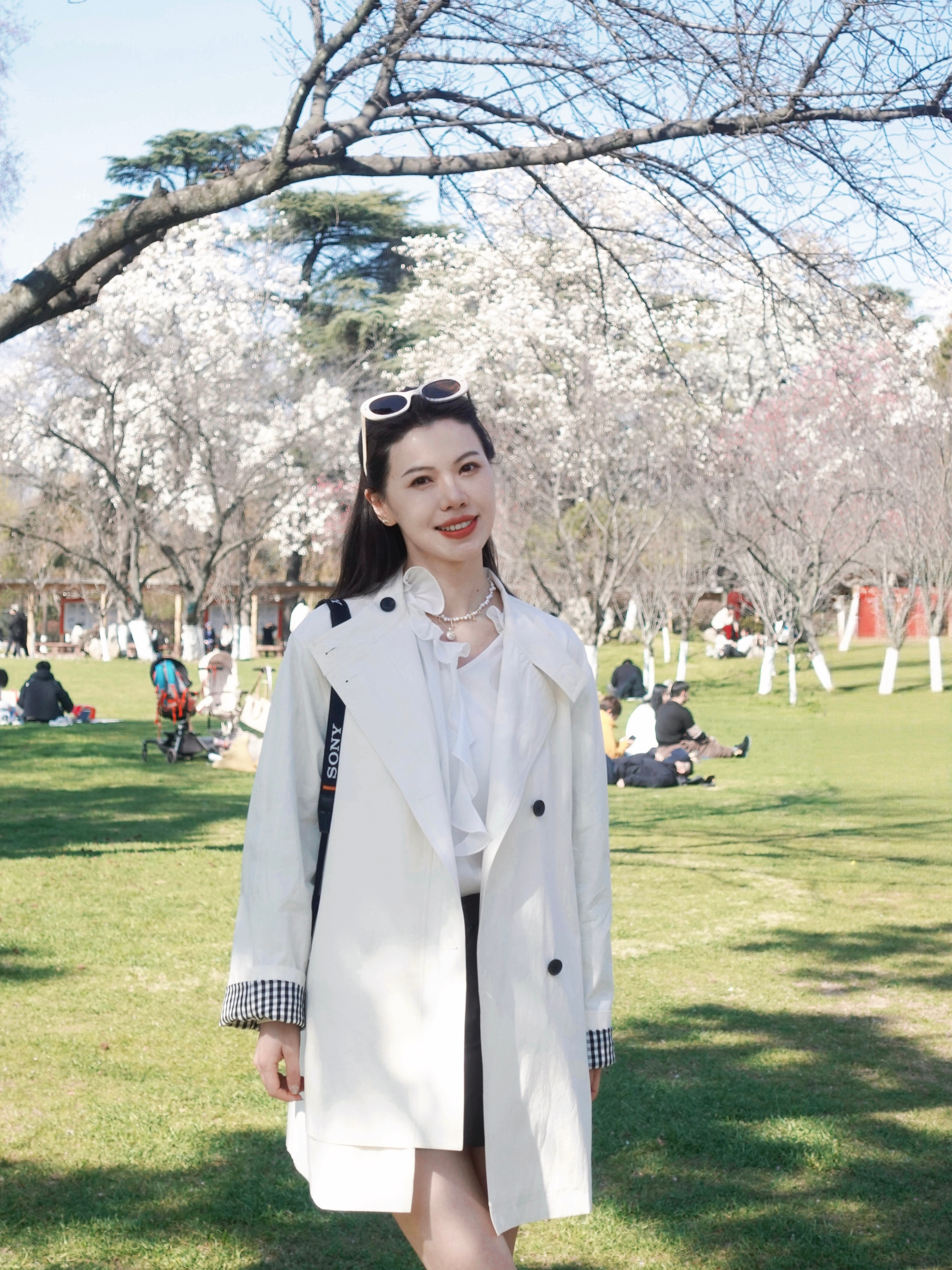 玄武湖是万万次的春和景明🌷今天穿什么