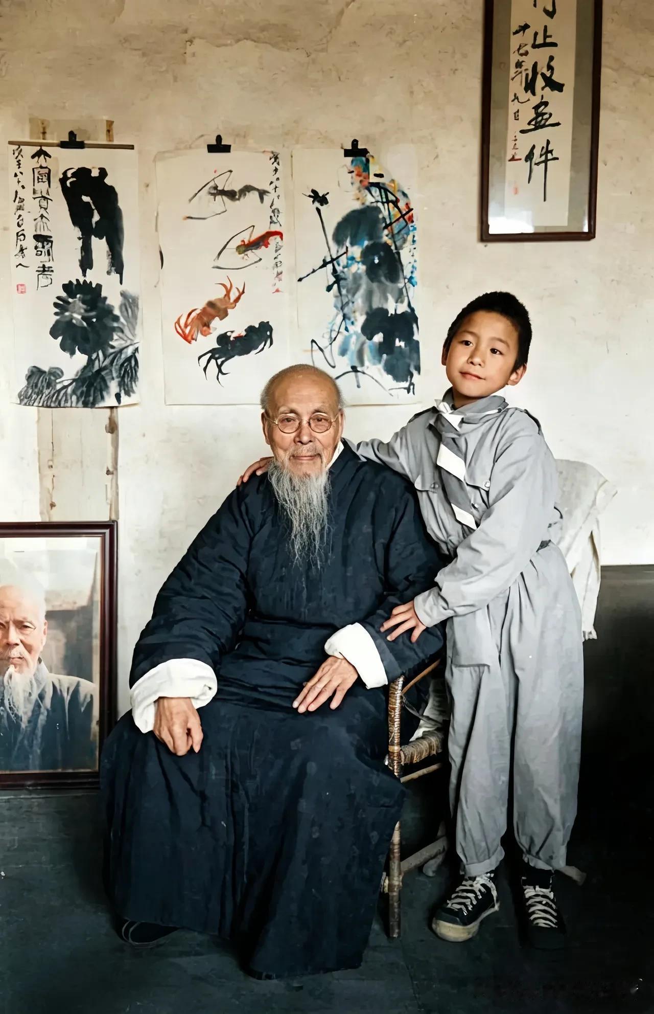 齐白石七十四岁那年又得了个儿子，取名叫良末。末就是最后的意思，老爷子心里明镜似的