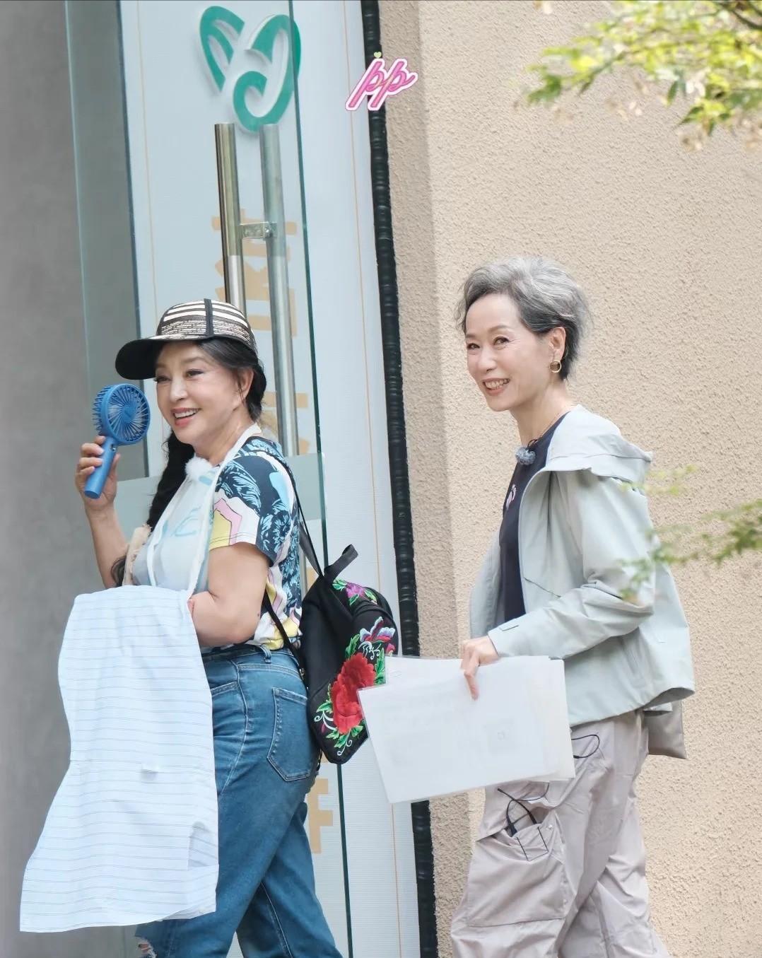 刘晓庆和叶童的这身造型很土一开始我以为是年龄问题后来以为是团队问题详细看了