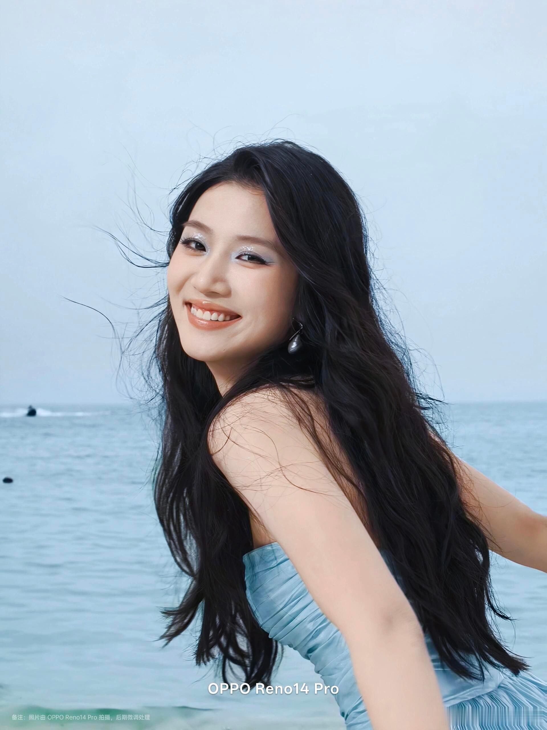 人鱼姬女孩卢昱晓，太美了，不被定义的生命力！OPPOReno14​​​