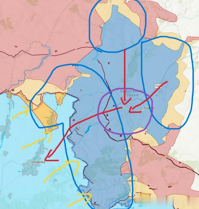 乌军车队陷入泥沼, 库尔斯克战役接近尾声