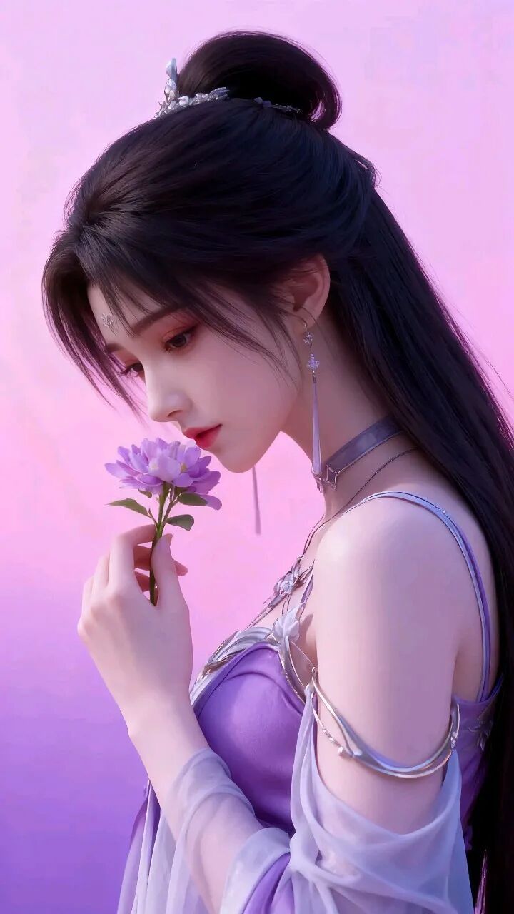 邀月公主【精致美图】这是哪家的小姑娘，有点美呢！