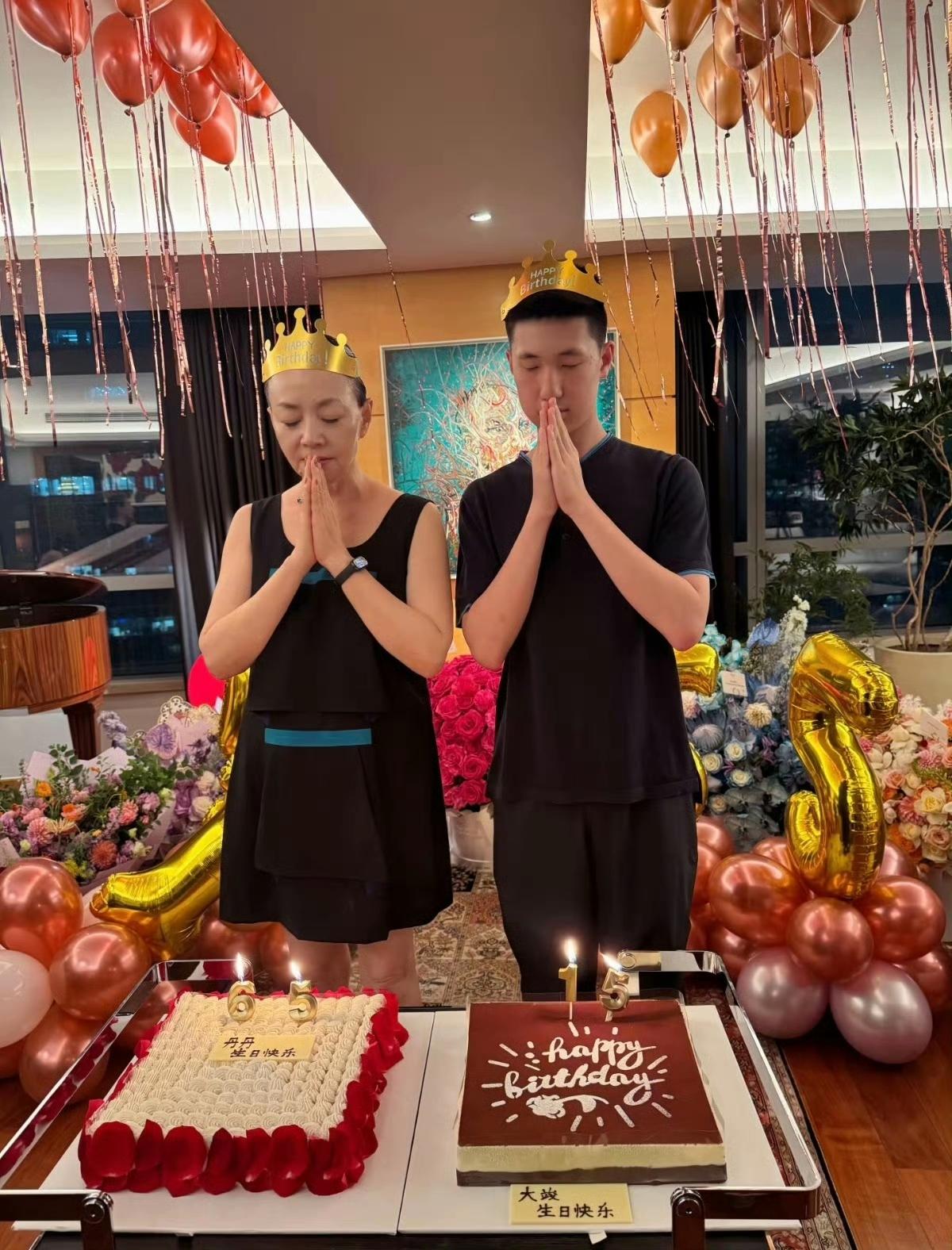 宋丹丹和林永健的儿子林大俊每年都会一起庆生，宋丹丹是林大俊干妈。因为林永健的
