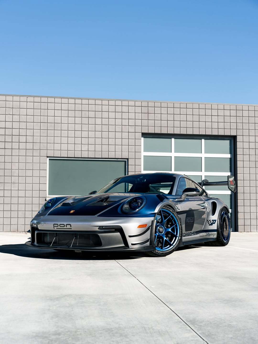 保时捷MantheyRacing992GT3RS，非常炸裂的套件