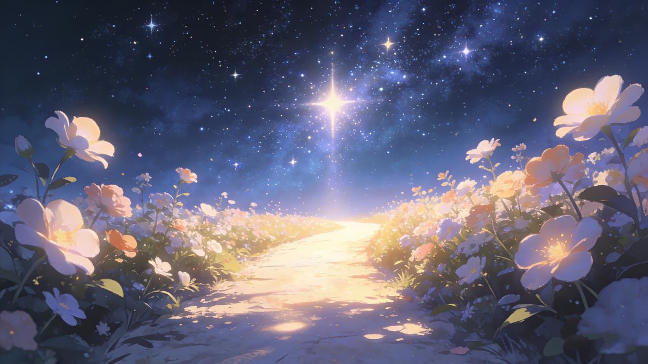 无需追光，你我本就是星辰无需追光，你我本就是星辰，勇敢前行，自会有繁花相伴。