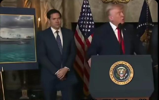 把美国逼急了什么事都能干的出来！昨天，特朗普在他的海湖庄园宣布：他要为美国的“