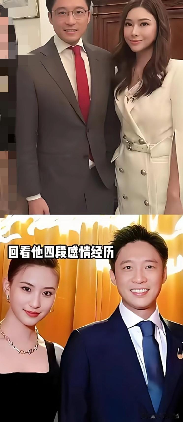 霍启山这几段感情，真是一部豪门恋爱大戏。当年他和章子怡的爱情，那叫一个热烈。