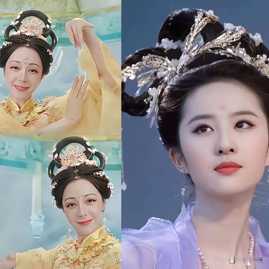33岁迪丽热巴这波造型，简直给所有女生提了个大醒——再美再瘦，也别随便碰黄裙子啊