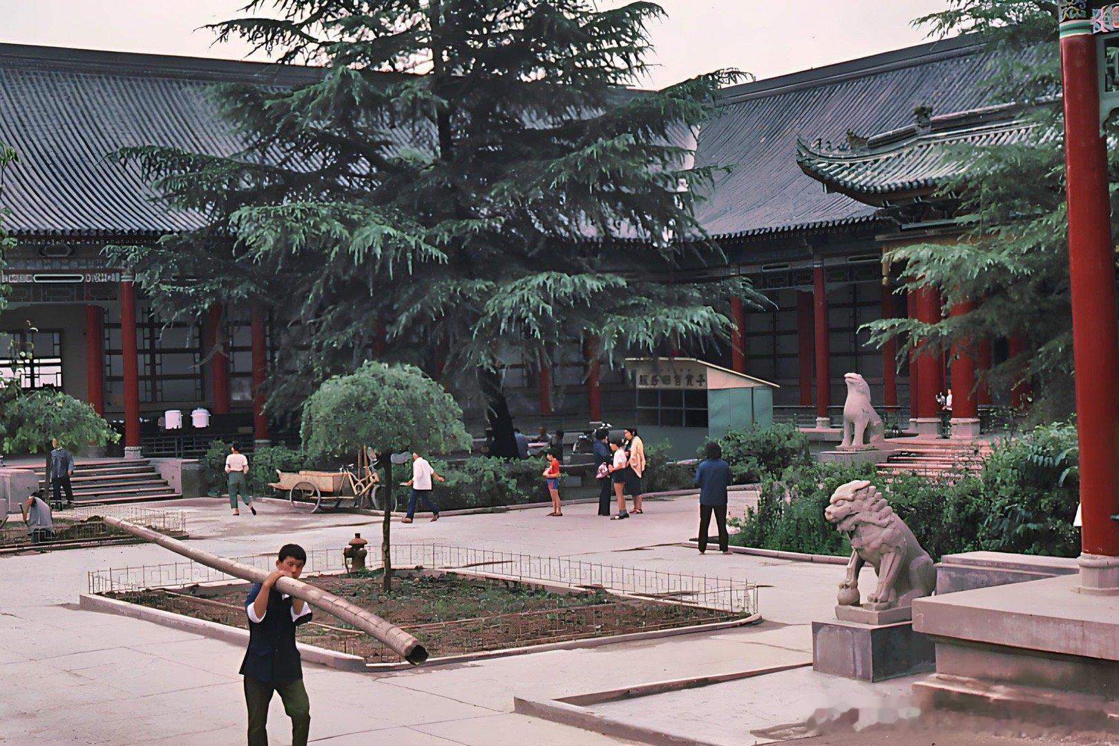 老照片九十年代西安老照片