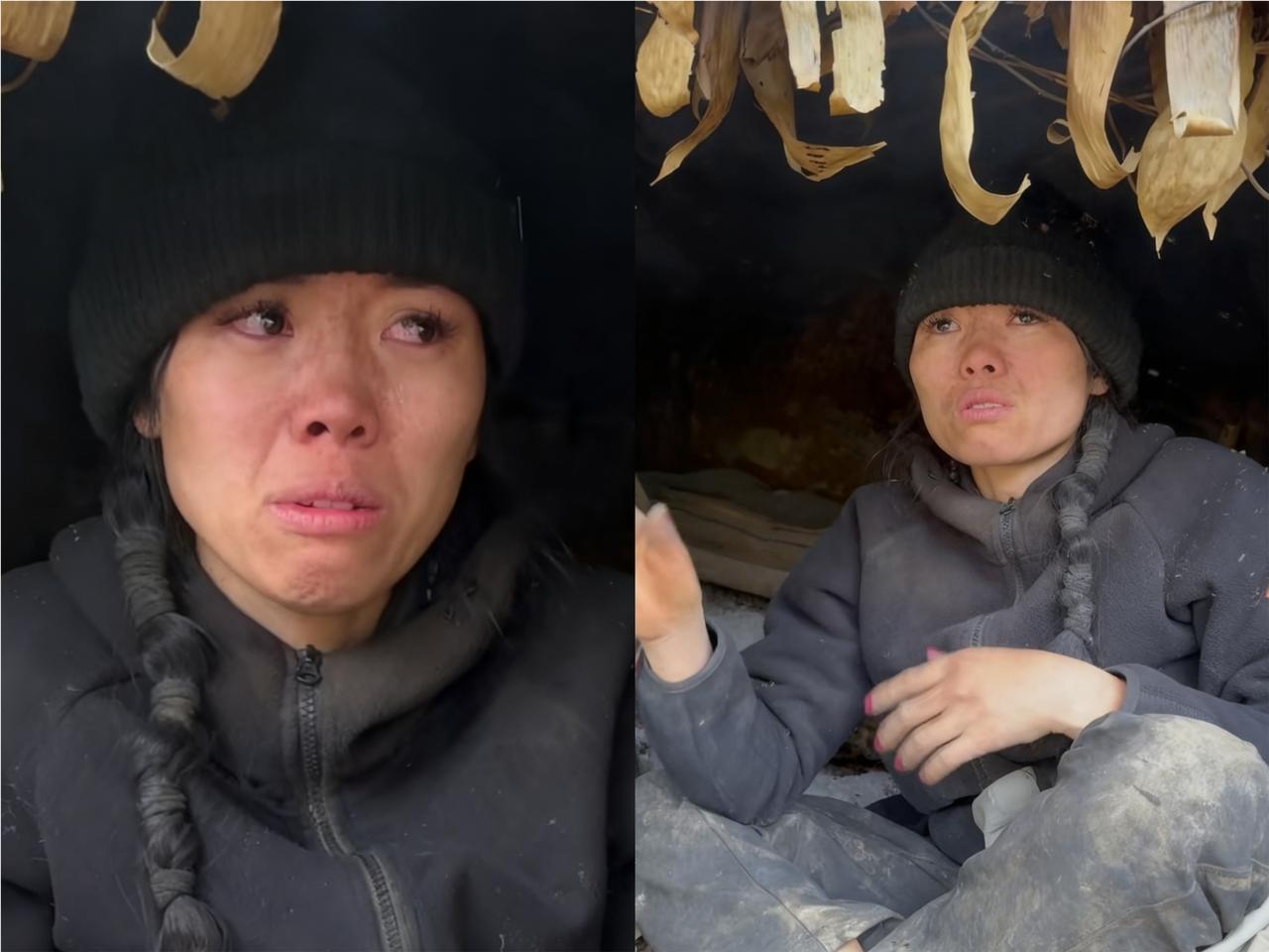 七星山荒野泪：“冷美人”的无声告别与未知坚守七星山骆驼杯荒野求生赛场上，风