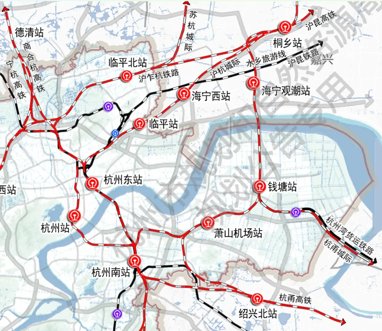 杭州多条城际铁路凉凉：杭诸+杭桐+杭安