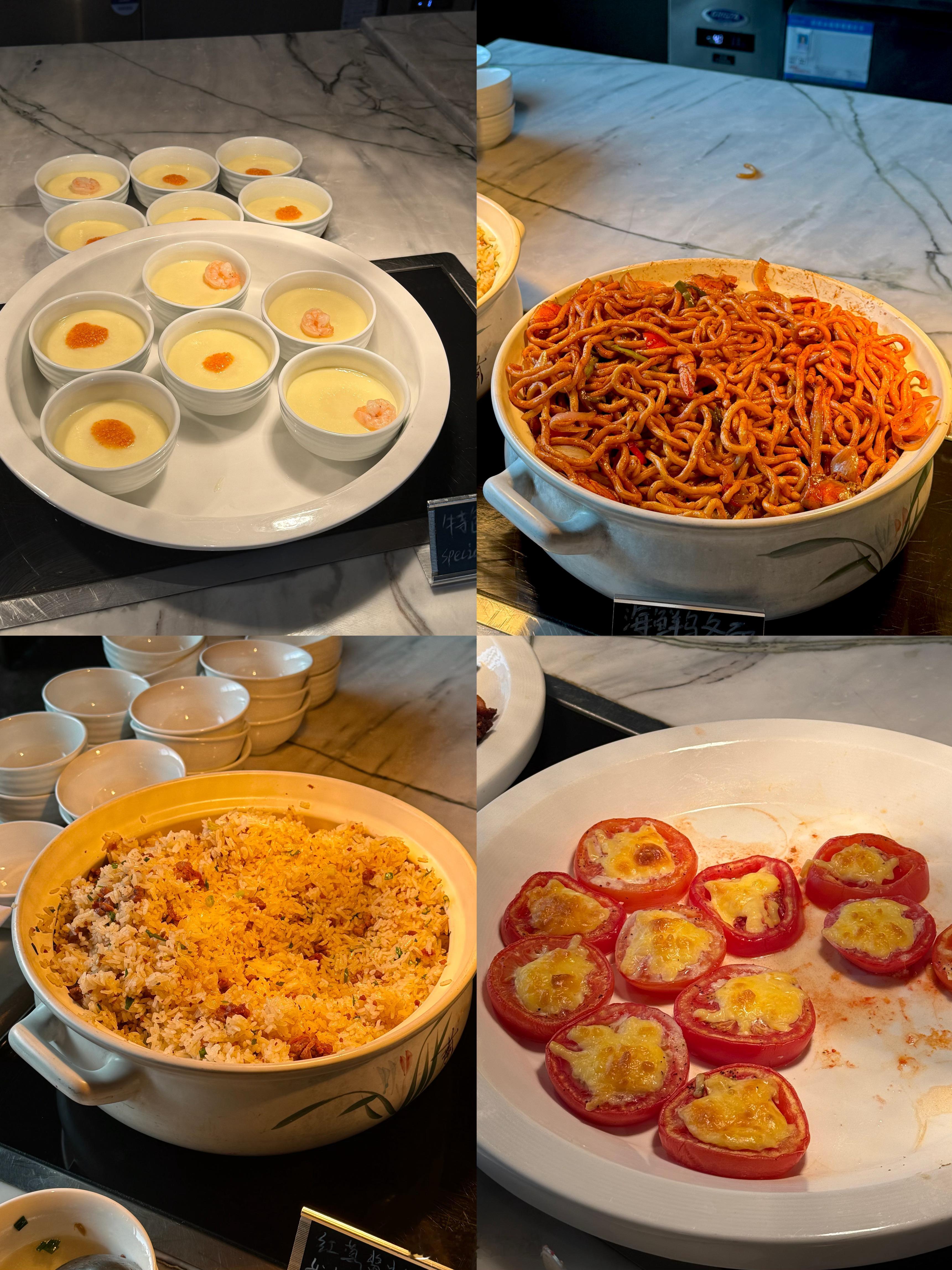 酒店自助早餐，吃饱喝足，带娃出来玩，自助早餐成他的早起动力了！​​​