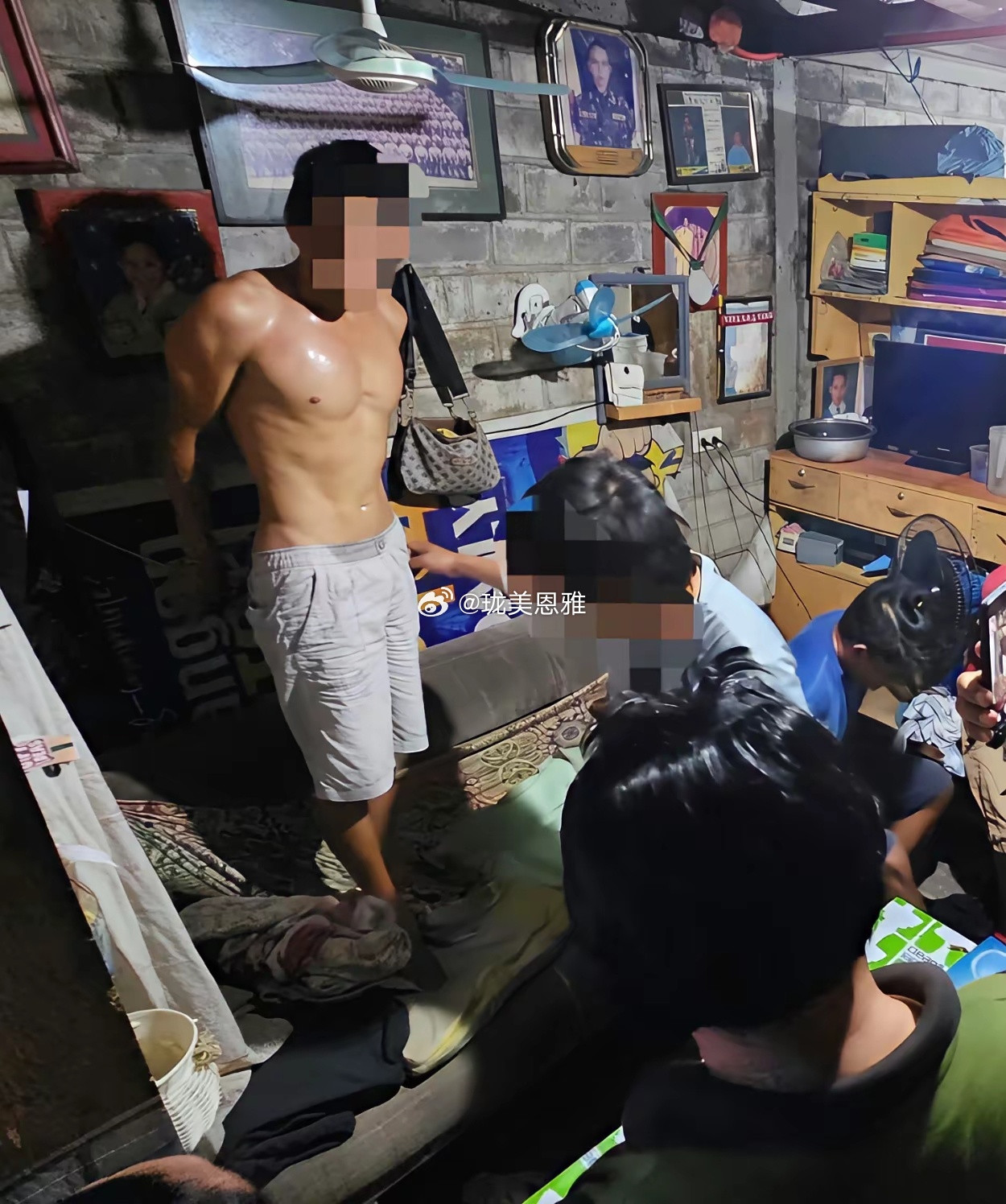 泰国抓捕嫌犯画面在X上爆火​​​