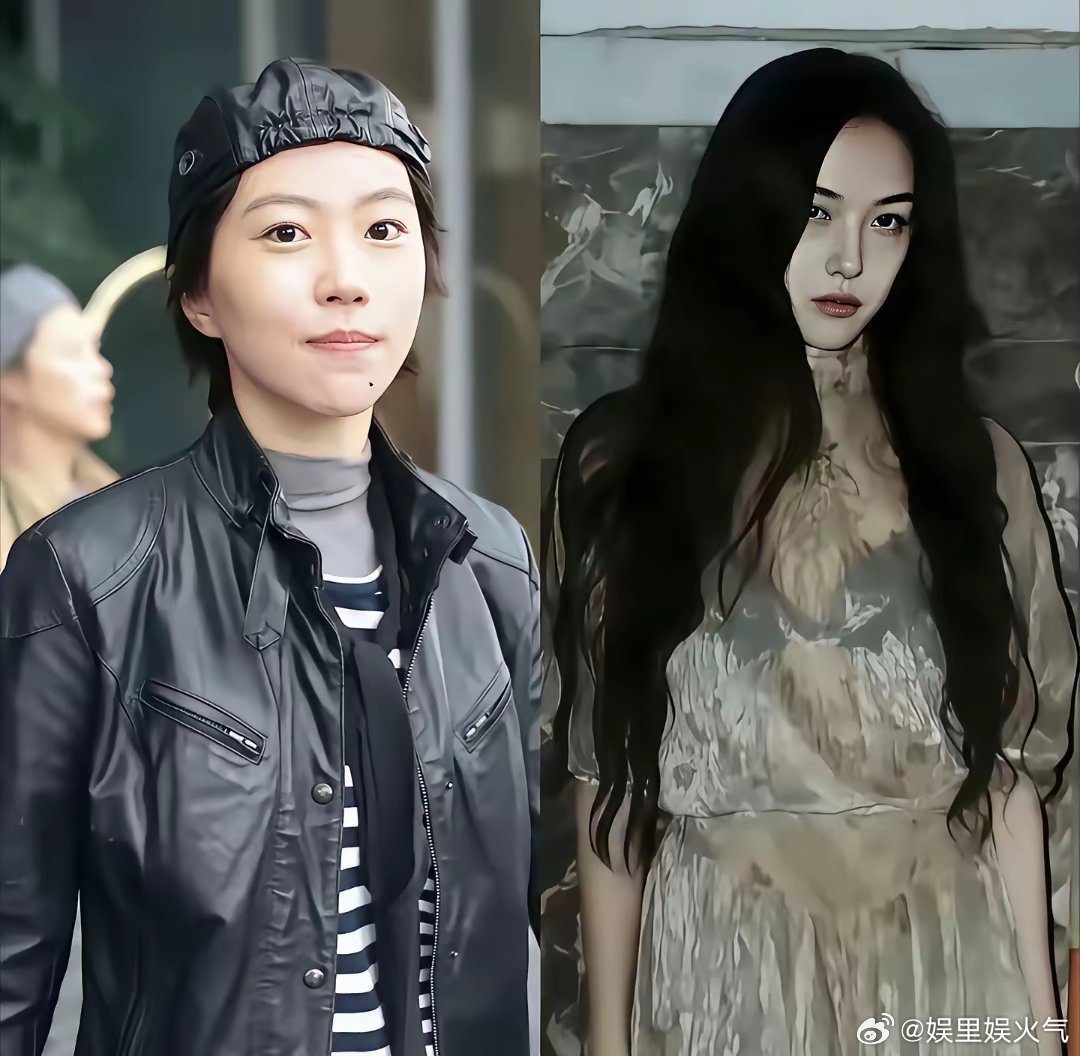 都是王菲的女儿，窦靖童神似王菲，李嫣不带王菲一点影子，让不明就里的人还以为不是一