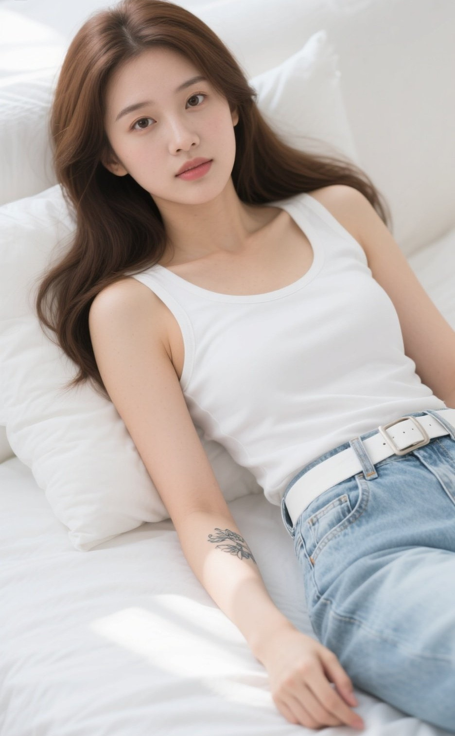 温婉佳人写真静享阳光暖
