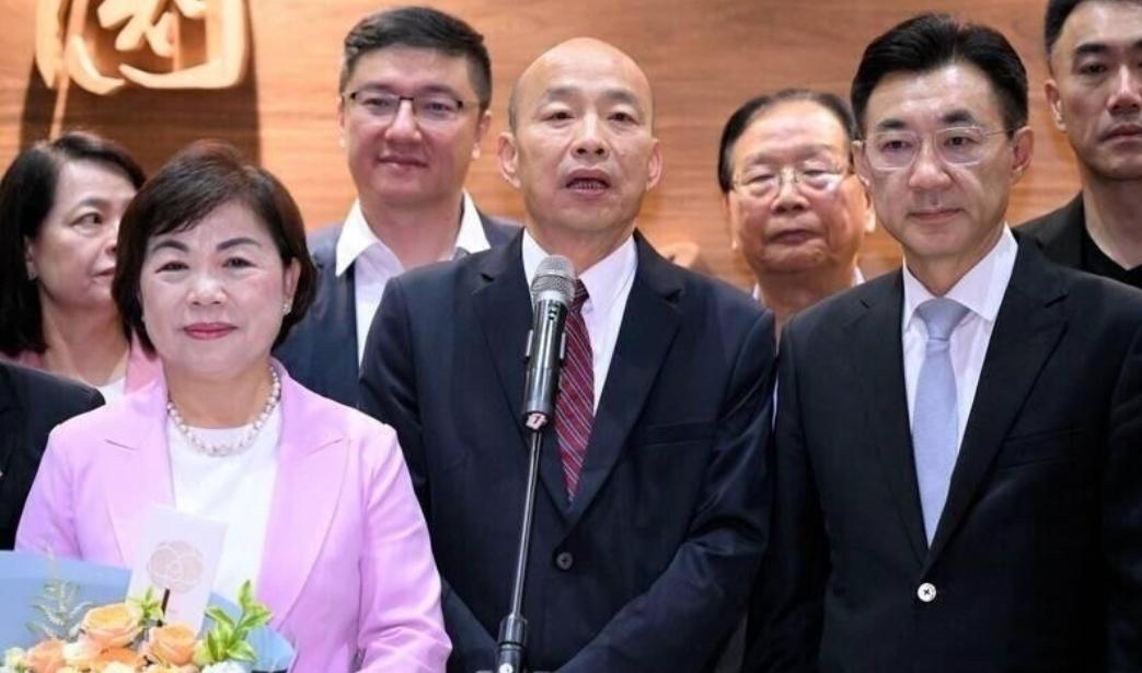 一无所获，台湾很失望。北京时间6月27日，台湾立法院长韩国瑜在当晚9时30分左右