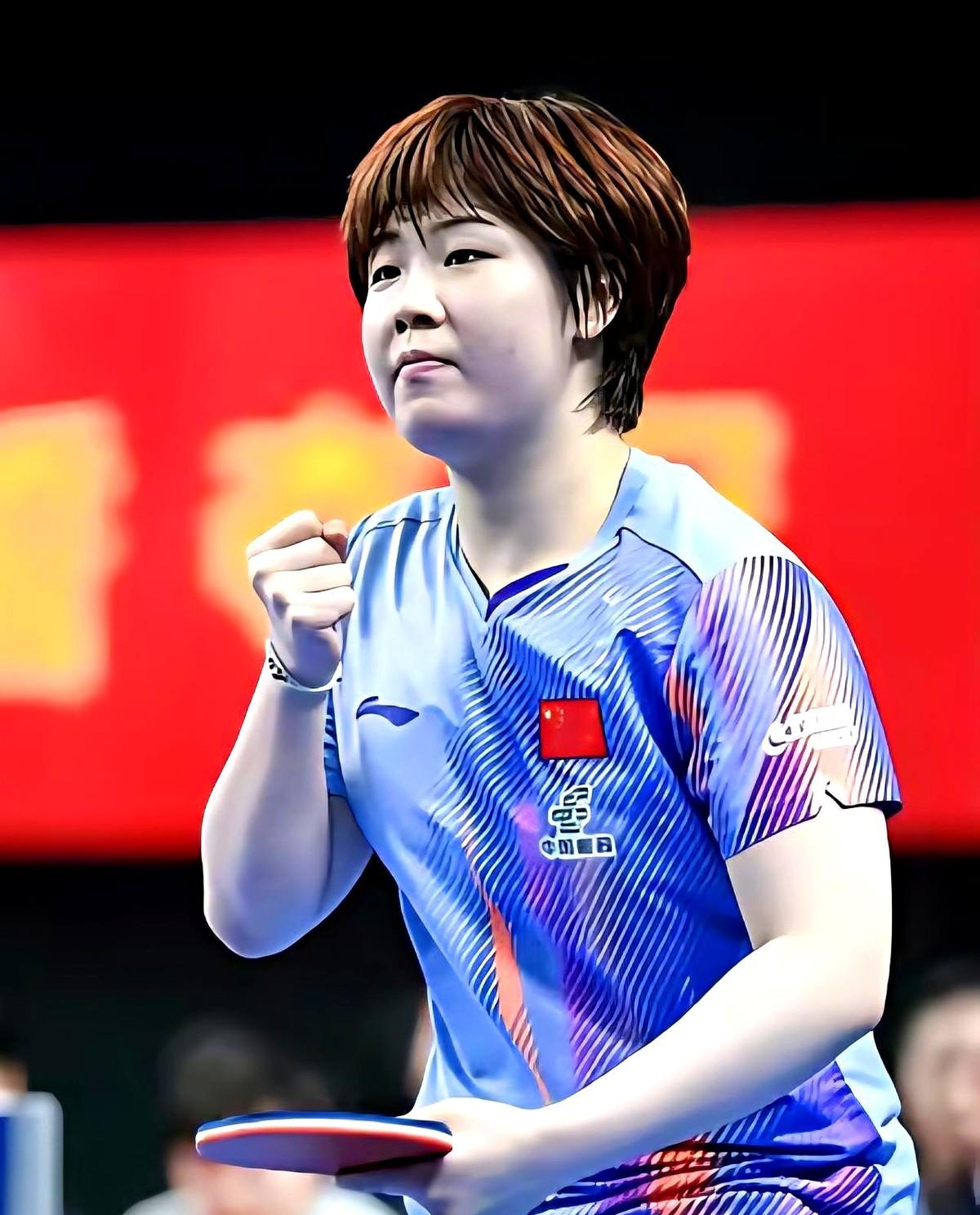 网上那些质疑女乒选拔不公的声音，可以歇歇了。孙颖莎凭世乒赛冠军、王曼昱凭全运