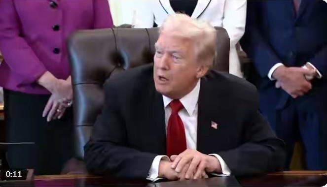 快报！快报！财联社11月7日美东时间周四，美国总统特朗普罕见地承认，由于他所实