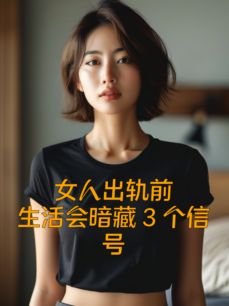女人出轨前，生活会暗藏3个信号