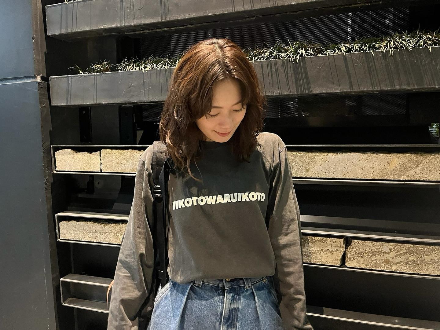 深川麻衣「今日は「イイワル」ロンTを着て、イイワルの撮影に行ってきました✌️これ