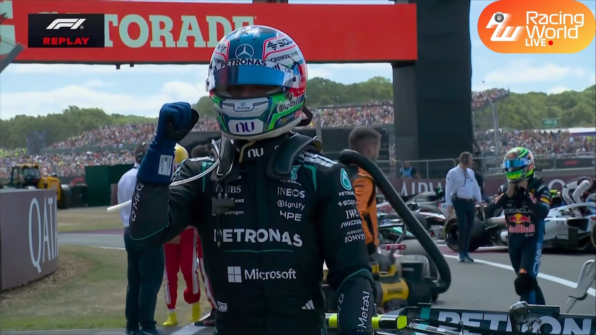 F12026年F1赛季2026F1英国大奖赛F1英国大奖赛冲刺赛战报：安东内利拿
