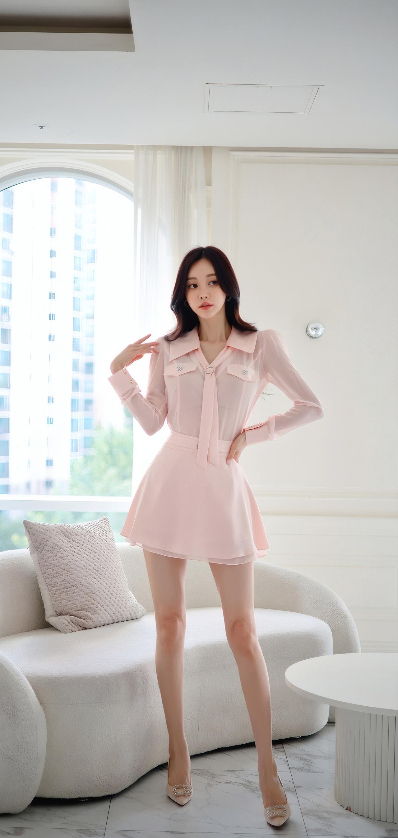 粉嫩少女风穿搭，甜美可爱，少女心爆棚！💖👗👠