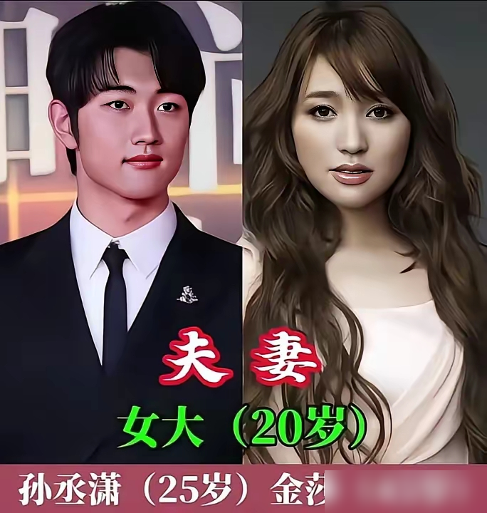 饭桌上对面坐了个刚毕业的男大学生，盯着金莎愣了一两分钟没动，她说像被点穴了。这男孩叫孙丞潇，上戏刚出
