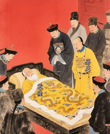 嘉庆当皇帝后为何天天如坐针毡？乾隆临死前的奇葩要求，原来嘉庆登基大典刚结束，乾隆