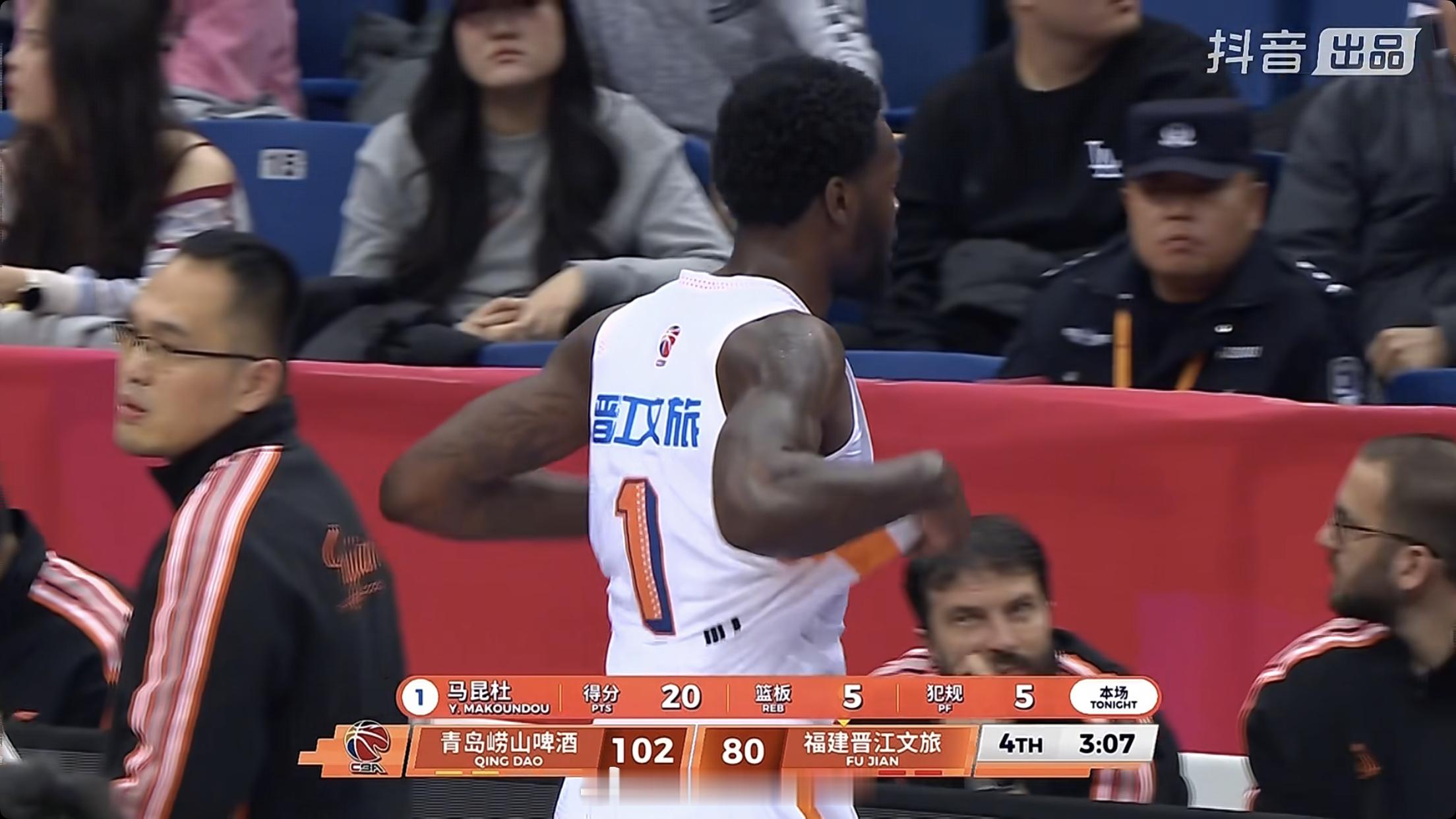福建男篮新大外马昆杜首秀数据⬇️首秀也就领了个“毕业证”。首秀怎么打分？青岛男